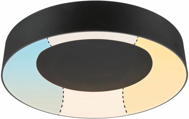 LED-kattovalaisin Paulmann Casca, IP44, 2100lm, 23W, säädettävä värilämpötila, eri värejä