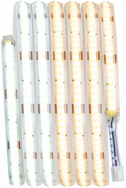 LED-valonauha Paulmann LumiTiles, 2m, Smart Home Zigbee 3.0, IP44, 6W, 544LED/m, säädettävä värilämpötila