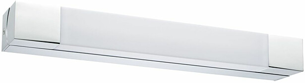 LED-peilivalaisin Paulmann Quasar, 44cm, IP44, 3000K, kromi/valkoinen