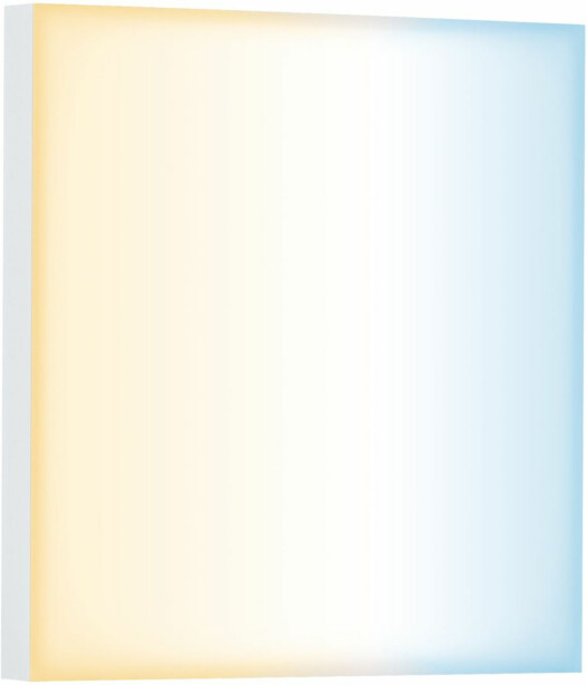 LED-paneeli Paulmann Velora, Smart Home Zigbee 3.0, 22.5x22.5cm, 8.5W, säädettävä värilämpötila, himmennettävä, mattavalkoinen