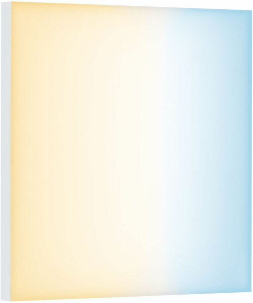 LED-paneeli Paulmann Velora, Smart Home Zigbee 3.0, 29.5x29.5cm, 10.5W, säädettävä värilämpötila, himmennettävä, mattavalkoinen
