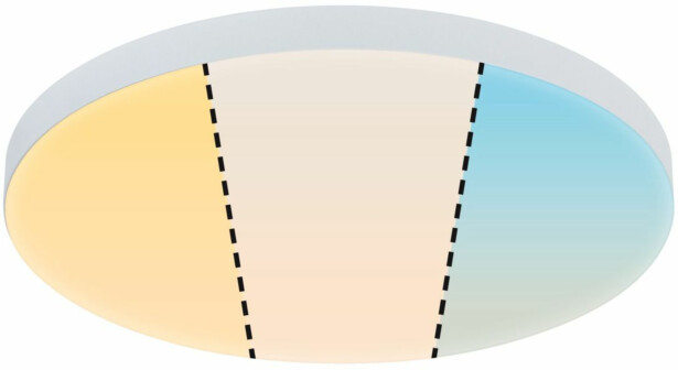 LED-paneeli Paulmann Velora, Ø30cm, 13W, säädettävä värilämpötila, valkoinen