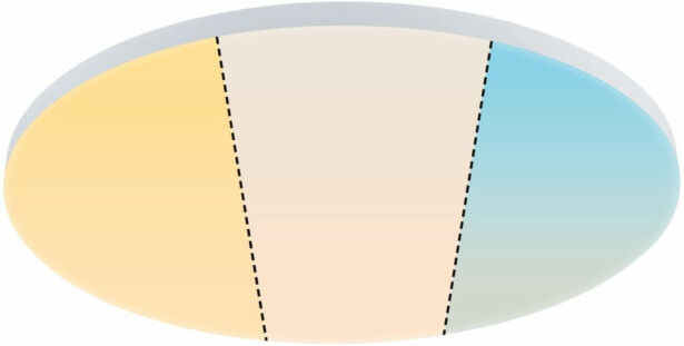 LED-paneeli Paulmann Velora, Ø60cm, 38W, säädettävä värilämpötila, valkoinen