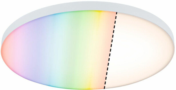 LED-paneeli Paulmann Velora, Smart Home Zigbee 3.0, Ø40cm, 22W, RGBW, himmennettävä, valkoinen