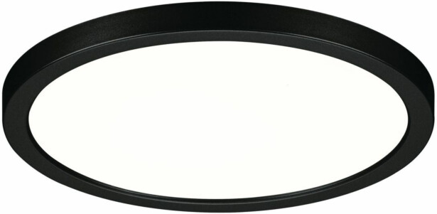 Upotettava LED-paneeli Paulmann VariFit Areo, IP44, Ø175mm, 13W, 4000K, musta