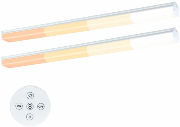 LED-työpistevalaisin Paulmann Barreo 300x22mm 3.3W 300lm valkoinen, 2kpl/pkt