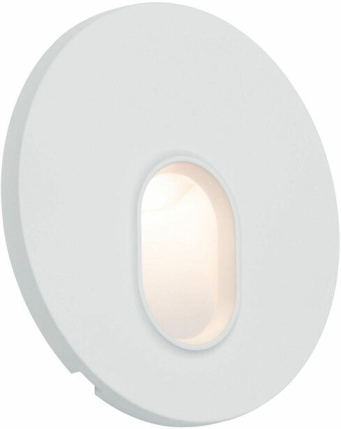 Upotettava LED-seinävalaisin Paulmann, Ø78mm, 1.1W, 65lm, 2700K, valkoinen