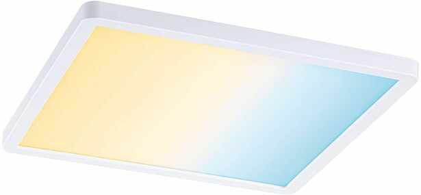 Upotettava LED-paneeli Paulmann VariFit Areo, Smart Home Zigbee 3.0, IP44, 23x23cm, 16W, säädettävä värilämpötila, valkoinen