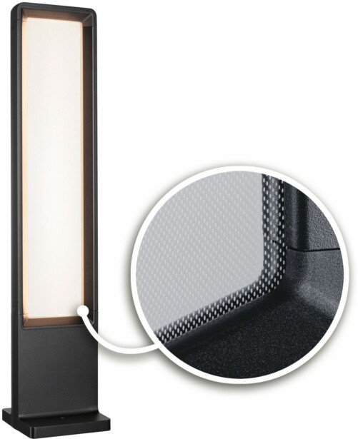 LED-pollarivalaisin Paulmann Reana 832mm 3000K 2x4W 2x240lm 230V antrasiitti