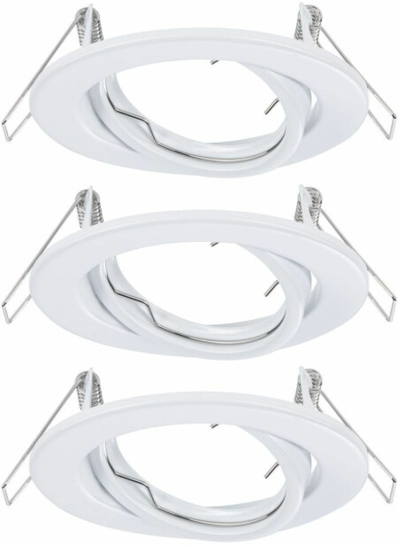 Upotettava valaisin Paulmann, 3kpl, Ø90mm, GU10, max.3x10W, himmennettävä, eri värejä