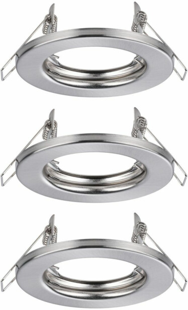 Upotettava valaisin Paulmann, 3kpl, Ø80mm, GU10, max.3x10W, himmennettävä, eri värejä