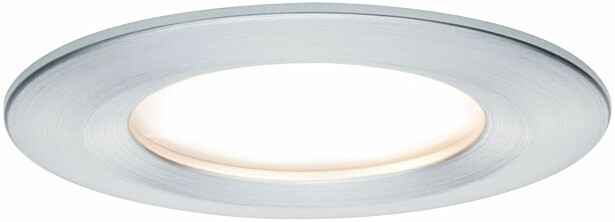 Upotettava LED-valaisin Paulmann Nova Coin Rigid, IP44, Ø78mm, 6W, 470lm, 2700K, himmennettävä, eri värejä