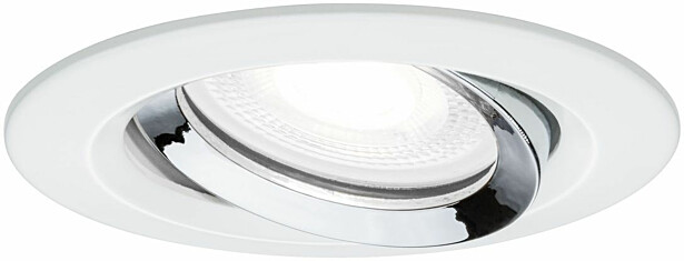 Upotettava LED-valaisin Paulmann Nova Plus, IP65, Ø93mm, GU10, 6W, 470lm, 4000K, himmennettävä, eri värejä