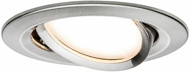 Upotettava LED-valaisin Paulmann Nova Plus Coin, Ø84mm, 6W, 470lm, 2700K, himmennettävä, eri värejä