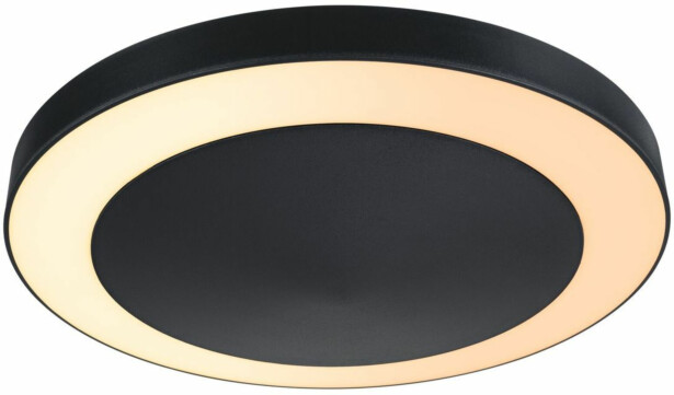 LED-ulkoseinävalaisin hämärätunnistimella Paulmann Circula, Smart Home Zigbee 3.0, IP44, 32cm, antrasiitti