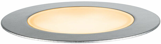 LED-terassivalaisin Paulmann Plug & Shine Floor, IP67, 2200K, 2W, hopea