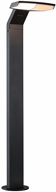 LED-pollarivalaisin liiketunnistimella Paulmann Zenera, 67cm, IP44, 2200-3000K, korroosionkestävä, antrasiitti