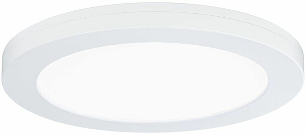Upotettava LED-paneeli liiketunnistimella Paulmann 2in1 Cover-it, Ø22.5cm, 16.5W, 4000K, mattavalkoinen