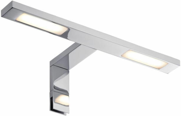 LED-peilivalaisin Paulmann Galeria Hook, IP44, 2700K, kromi