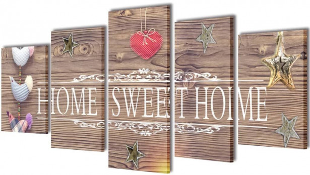 Taulusarja home sweet home 200 x 100 cm_1