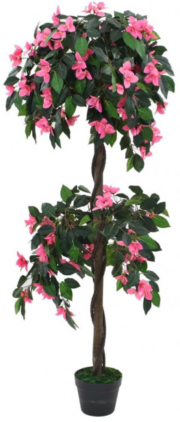Tekokasvi ruukulla alppiruusu 155cm vihreä & vaaleanpunainen_1