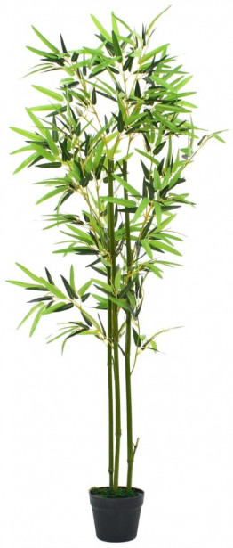 Tekokasvi ruukulla bambu 150 cm vihreä_1