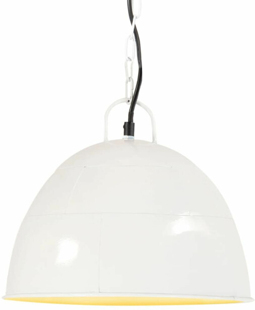 Teollistyylinen riippuvalaisin 25 w valkoinen 31 cm e27_1