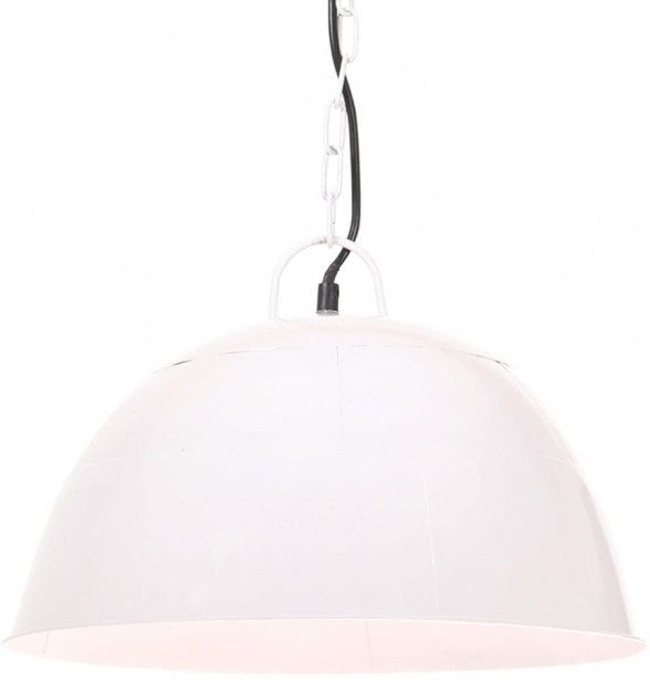 Teollistyylinen riippuvalaisin 25 w valkoinen 41 cm e27_1