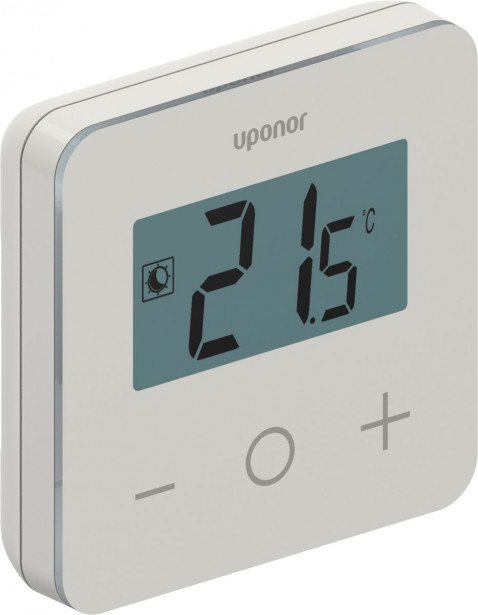 Termostaatti Uponor Base Näytöllä T 27 230V Ral9016