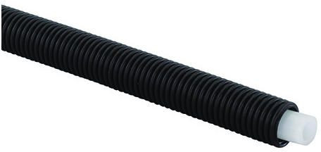 Lämpöjohtoputki suojaputkessa Uponor Radi Pipe, 25x2,3mm, 34/28mm, 50m, musta