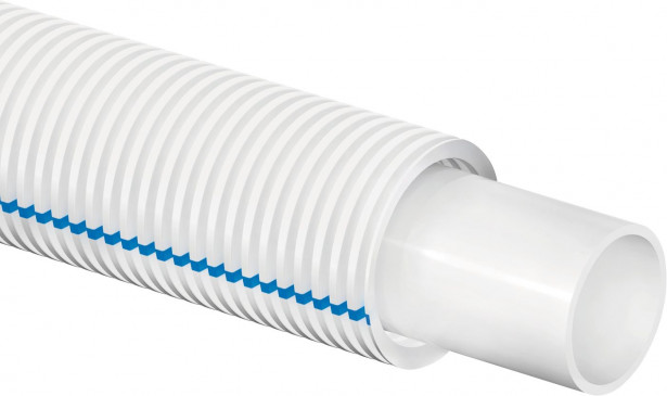 Käyttövesiputki Uponor Aqua Pipe suojaputkessa, valkoinen/sininen, 15x2.5mm, 25/20mm, 200m