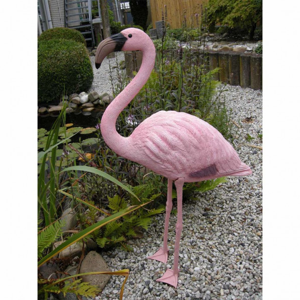 Ubbink muovinen flamingo lampikoriste_1