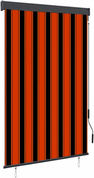 Ulkorullaverho 120x250 cm oranssi ja ruskea_1