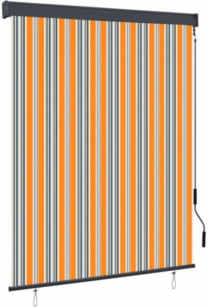 Ulkorullaverho 140x250 cm keltainen ja sininen_1