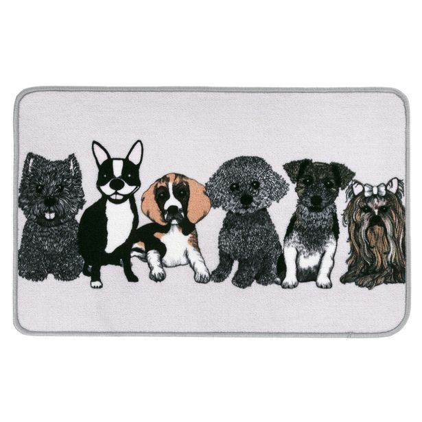 Matto Vallila Doggies, 50x80cm, beige
