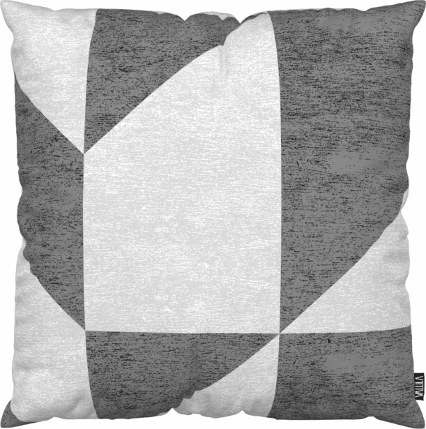 Koristetyynynpäällinen Vallila Concrete, 43x43cm, musta