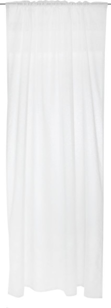 Sivuverho Vallila Formula SS23 140x270cm valkoinen