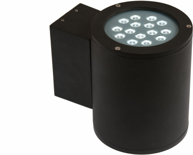 Ulkoseinävalaisin Spectrum Torre 2x15LED Cree 15° 30W IP44 6000K 252x200x175mm musta