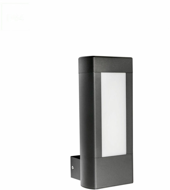 Ulkoseinävalaisin Spectrum Torre LED 10W IP54 3000K harmaa