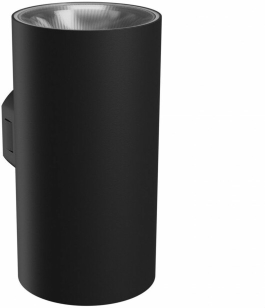 Ulkoseinävalaisin Spectrum Torre pyöreä 18W CCT IP54 99x78x162mm musta