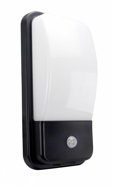 Liiketunnistinvalaisin Spectrum Enigo 20W 4000K IP54 PIR 300x150x86mm musta