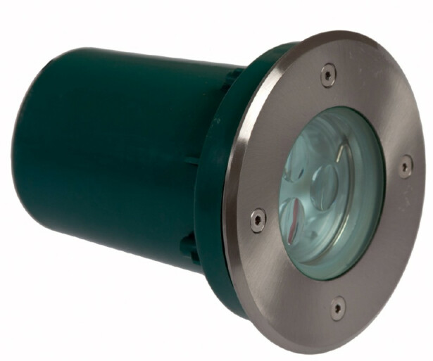 Uppovalaisin Spectrum Lukka 3LED Cree 45° 3W IP65 6000K hopea