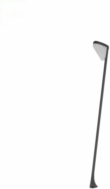 Pollarivalaisin Spectrum Aquatique LED 7W IP54 3000K kalteva harmaa