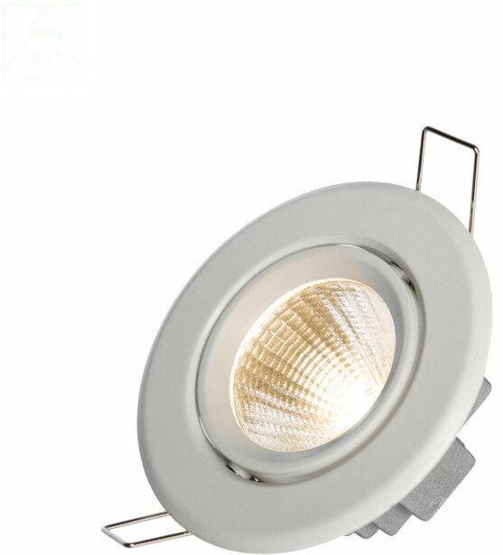 Upotettava kohdevalaisin Spectrum Fiale II 6W COB 38° 4000K Ø84x41mm valkoinen
