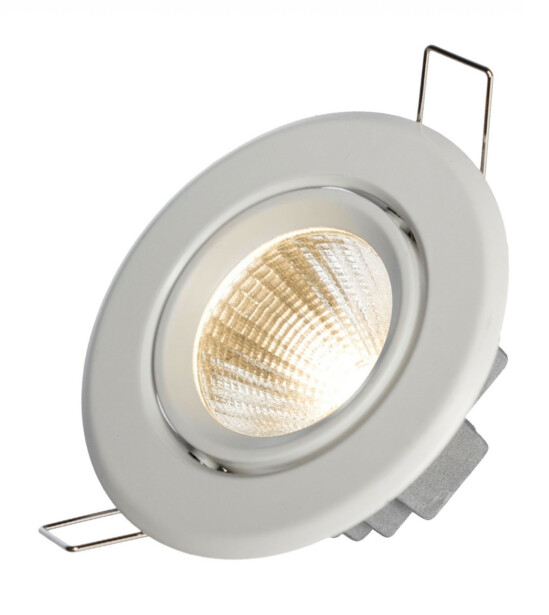 Upotettava kohdevalaisin Spectrum Fiale II 6W COB 38° 4000K Ø84x41mm valkoinen