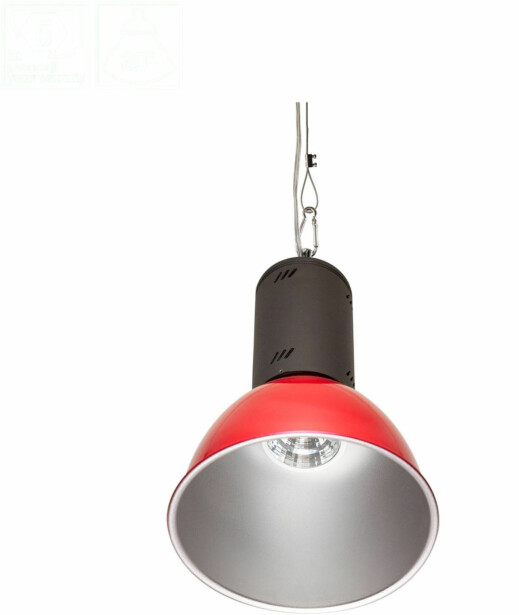 Kohderiippuvalaisin Spectrum Lycao COB LED IP40 50W 30° RA>80 3000K elintarvikkeille punainen