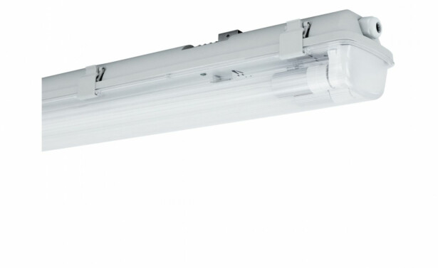 Teollisuusvalaisin Spectrum Limea LED-putki G13 2x60cm IP65 710x100x85mm tiivistetty harmaa