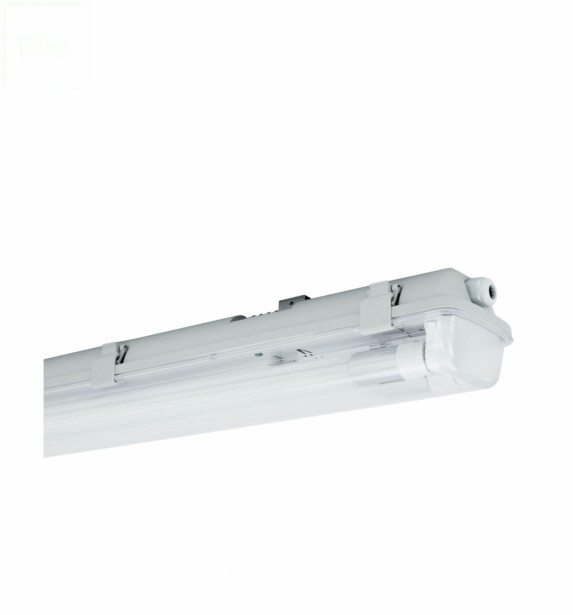 Teollisuusvalaisin Spectrum Limea LED-putki G13 2x150cm IP65 1600x100x85mm tiivistetty harmaa