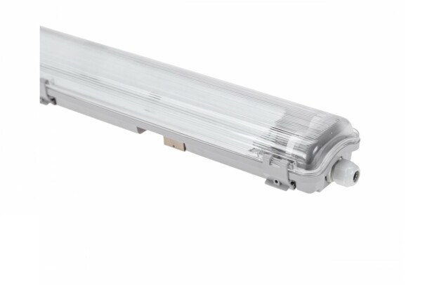 Teollisuusvalaisin Spectrum Limea LED-putki Tri-proof 2x150cm G13 IP65 1610x90x63mm harmaa