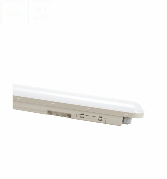 Teollisuusvalaisin Spectrum Limea Connect tiivistetty 120° IP65 IK08 harmaa, eri vaihtoehtoja